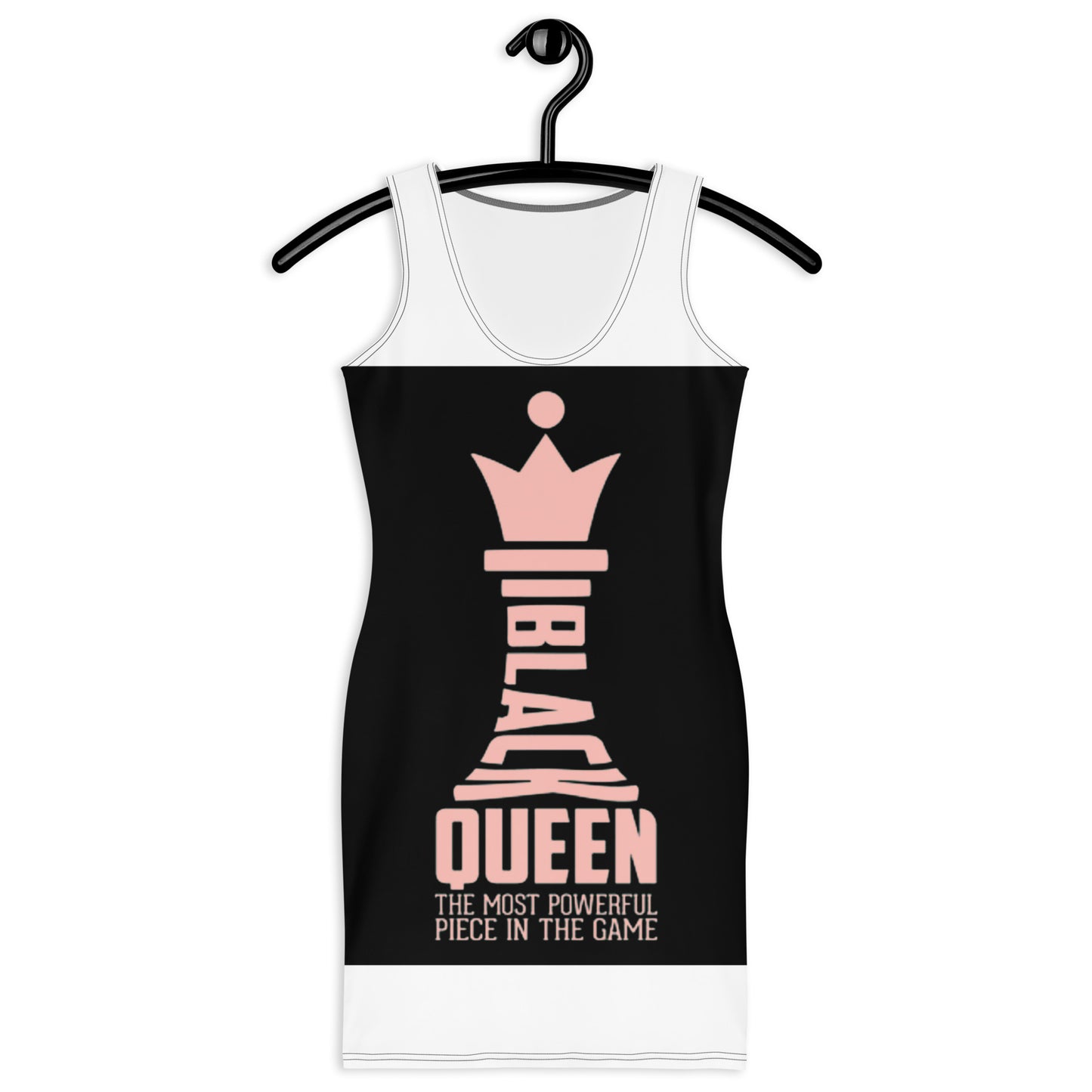 "Black Queen the Most Powerful Piece in the game"  Women's Bodycon dress