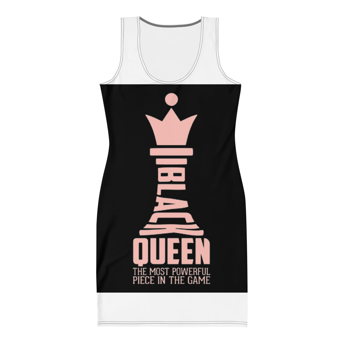 "Black Queen the Most Powerful Piece in the game"  Women's Bodycon dress