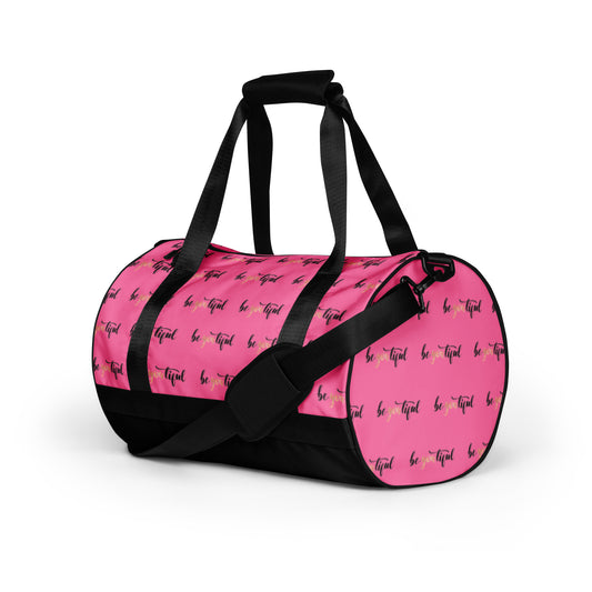 "Be-You-Tiful"  Women's gym bag