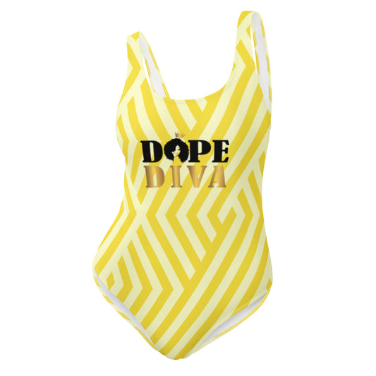 "Dope Diva"  Women's One-Piece Swimsuit