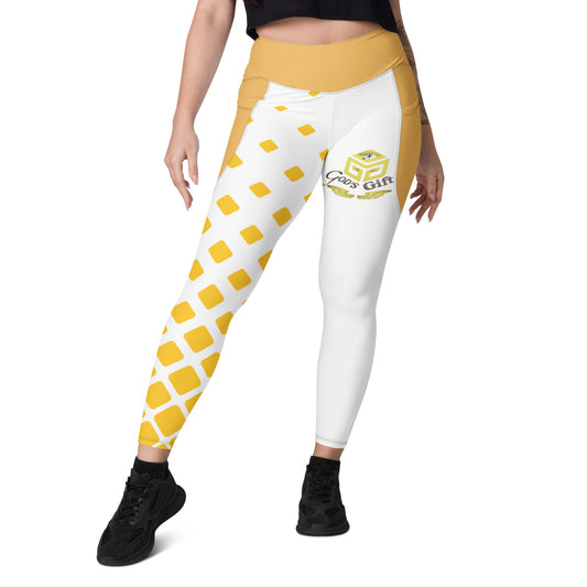 "God's Gift"  Women's Leggings with pockets