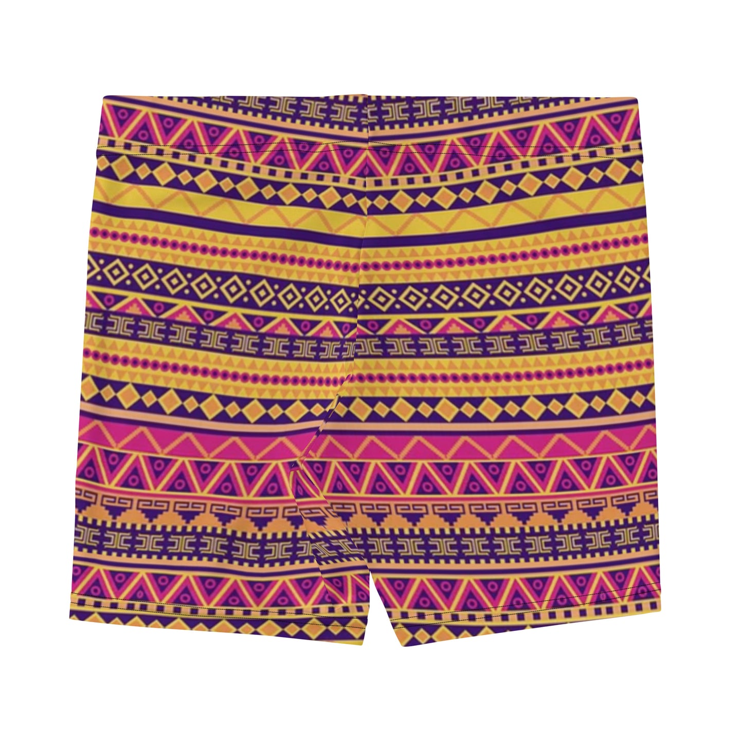 "African Print/Sunset Inspired"  Women's Stretch Shorts