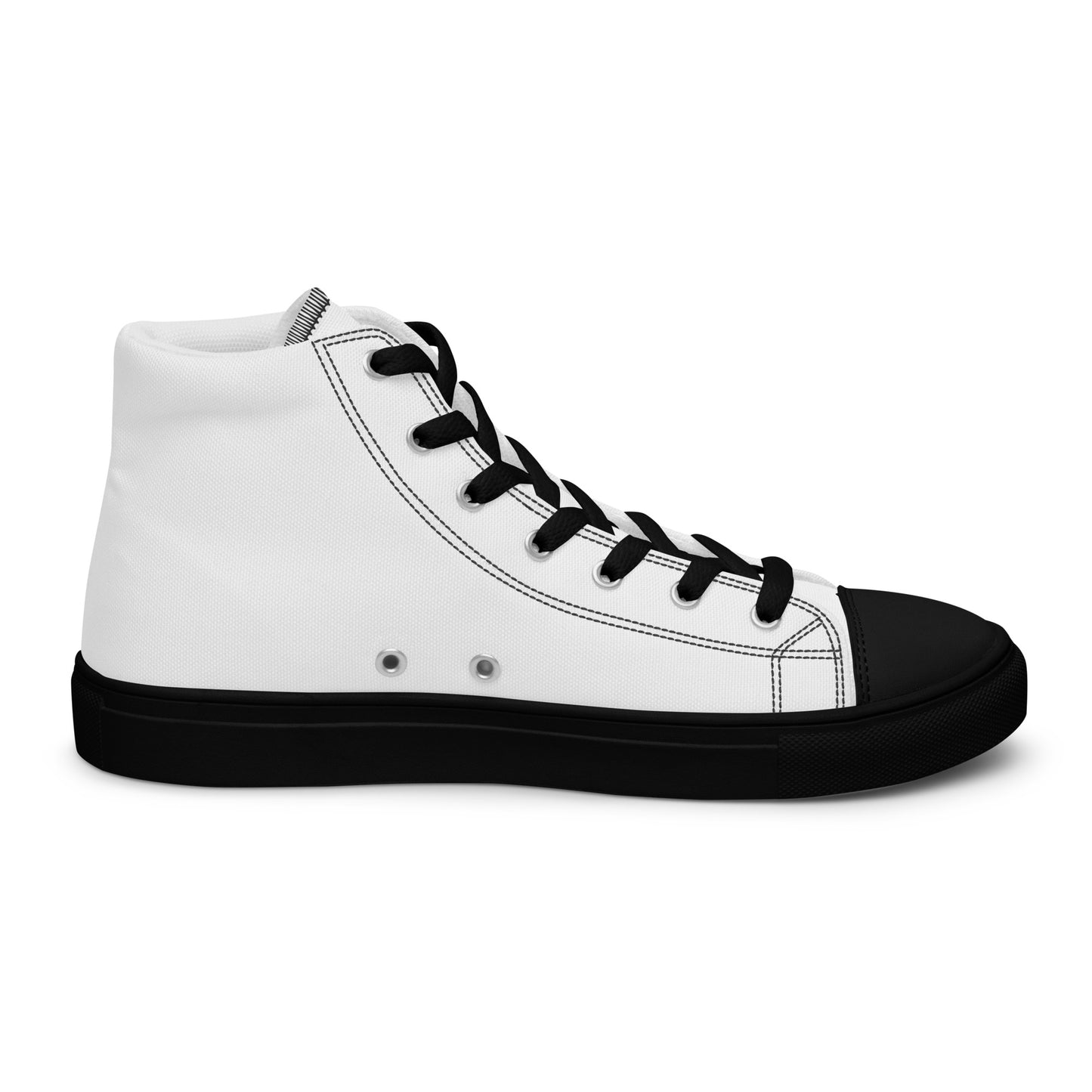 "305 Made Florida Boy"  Men’s high top canvas shoes