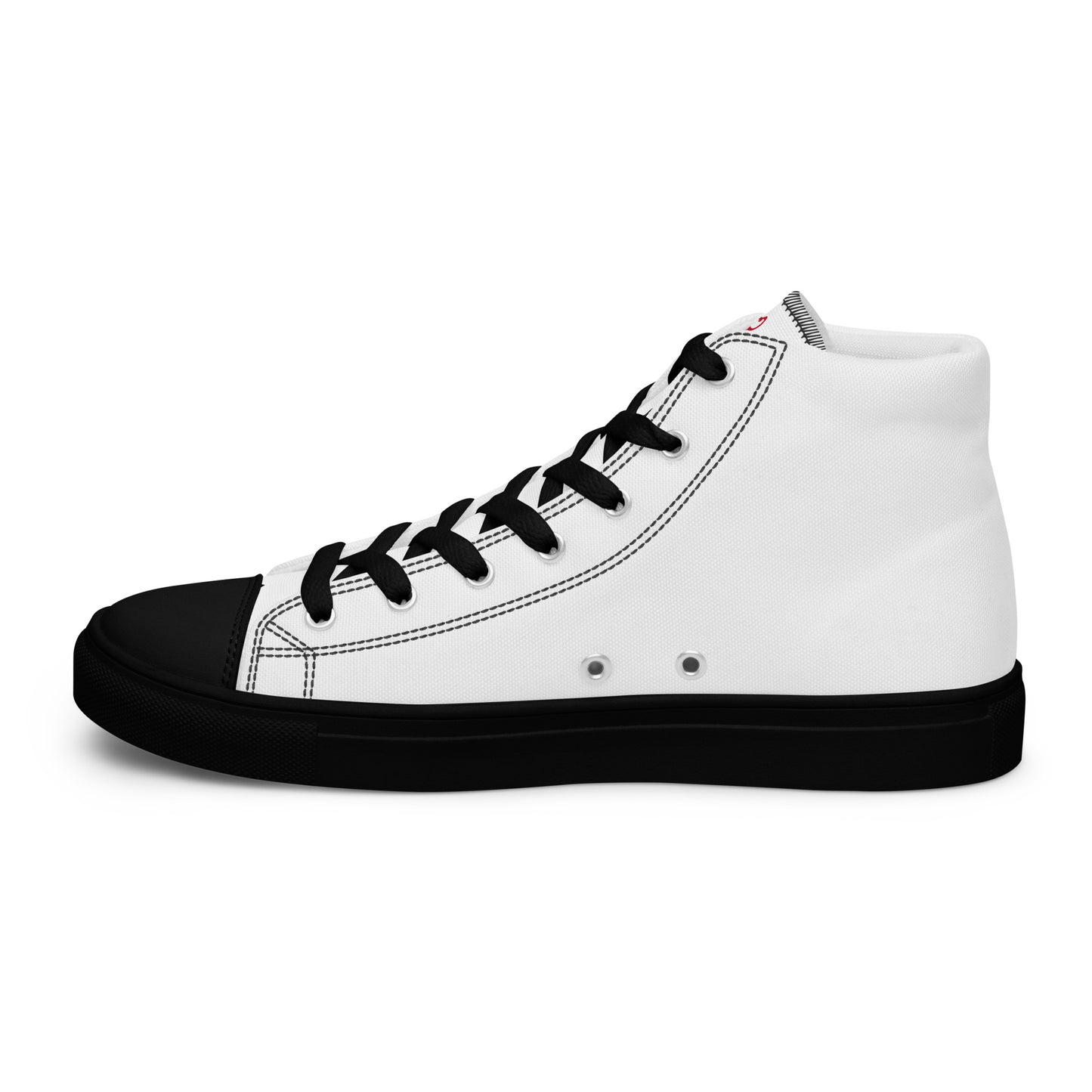 "305 Made Florida Boy"  Men’s high top canvas shoes