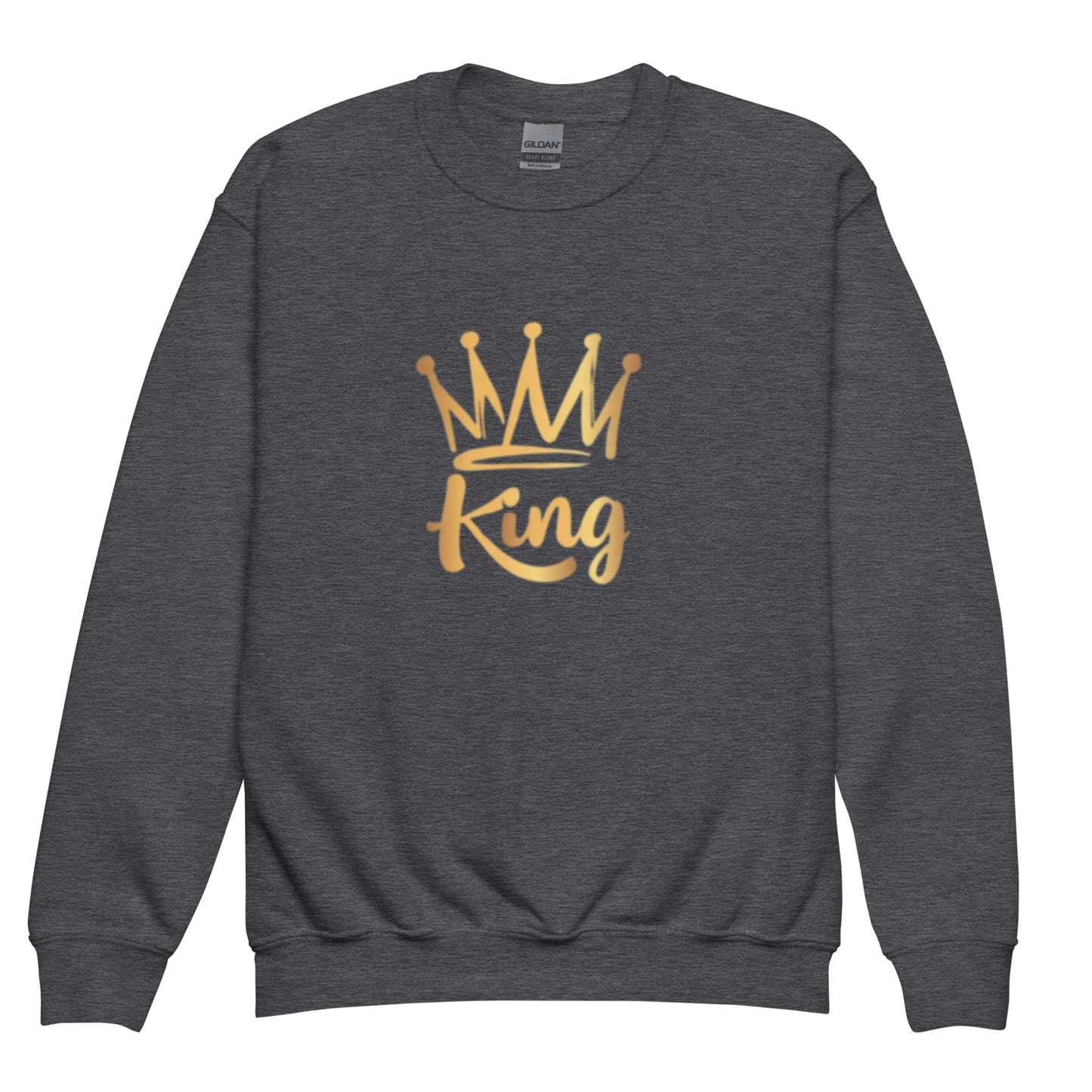 "Crowned King" Boy's crewneck sweatshirt